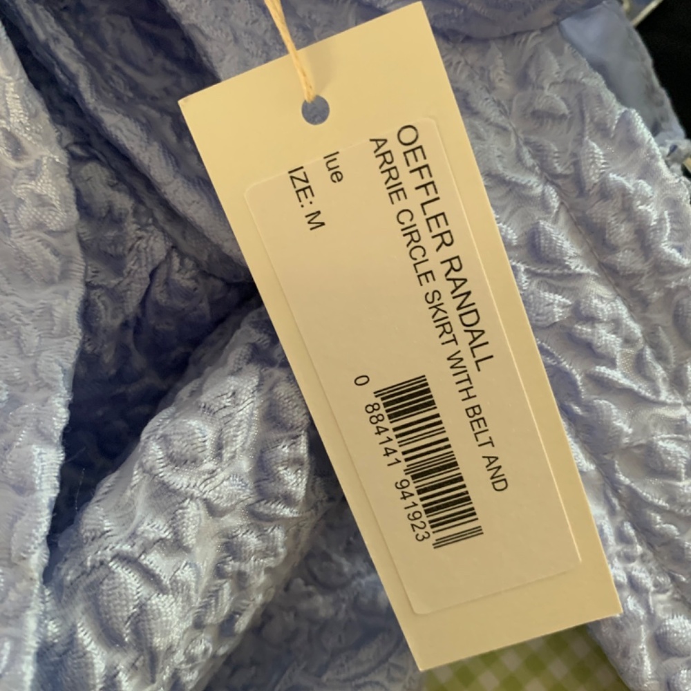 Loeffler Randall Carrie Circle Skirt with Belt - Picture 3 of 3